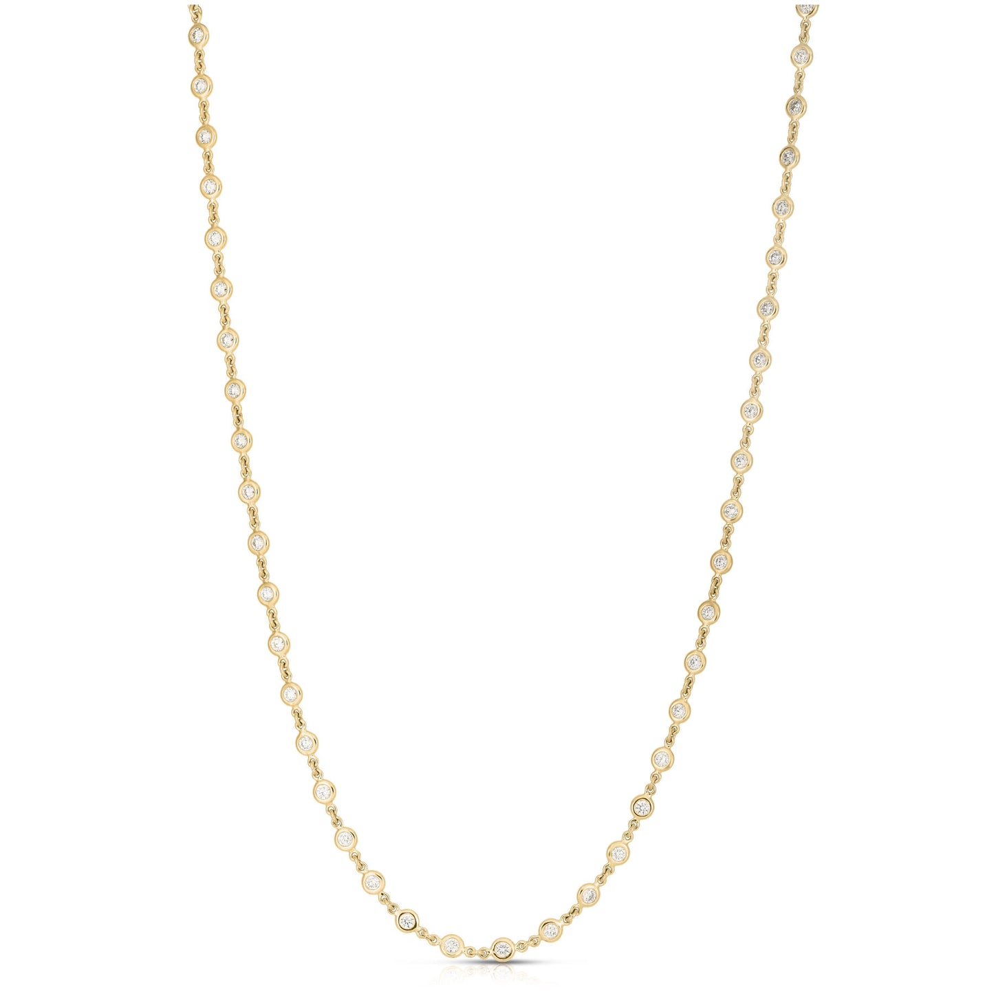Diamond Station Necklace