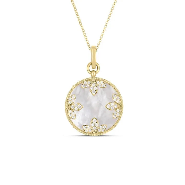 Large Medallion Charm Pendant