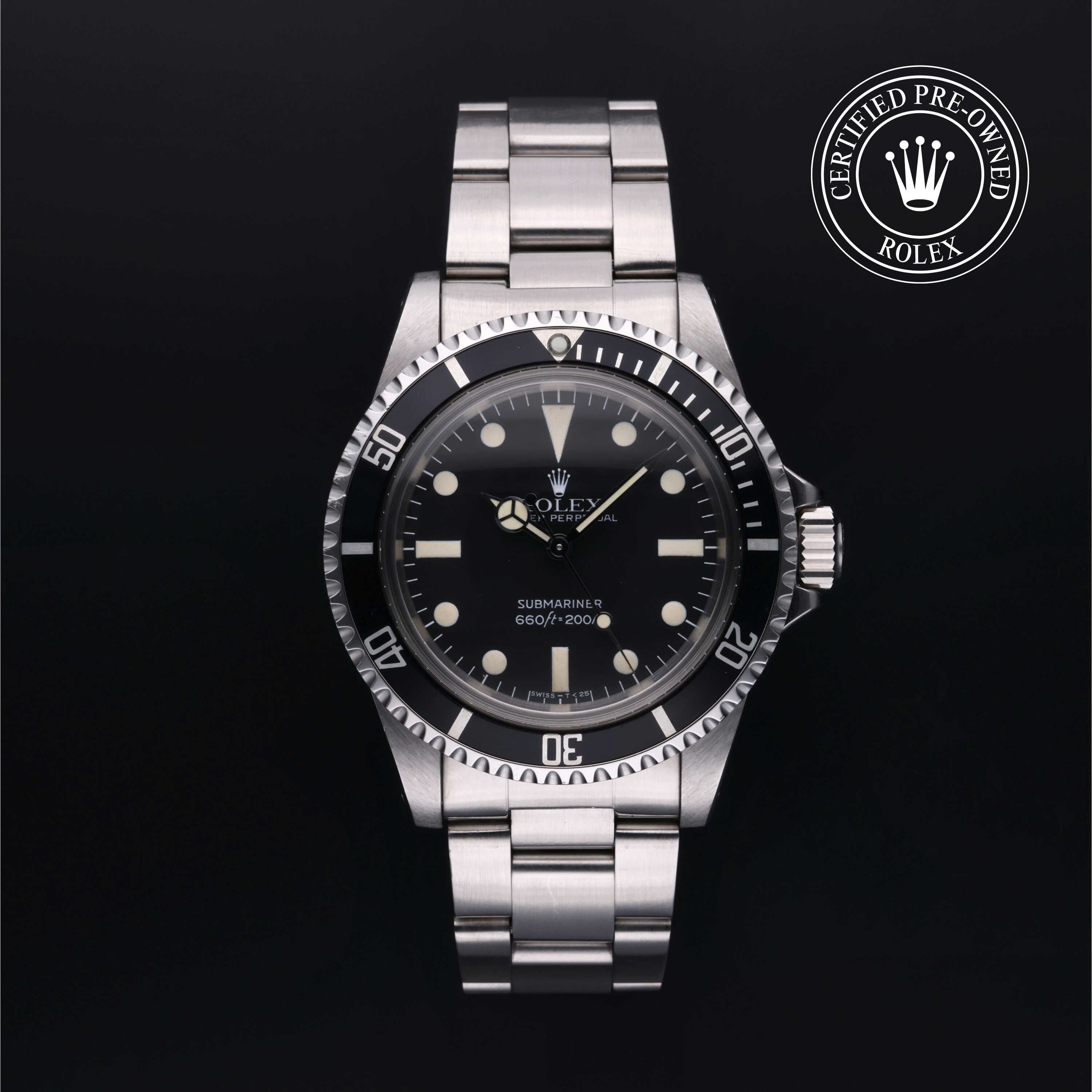 Rolex 5513 Submariner Certified Pre-Owned | Schwanke-Kasten Jewelers