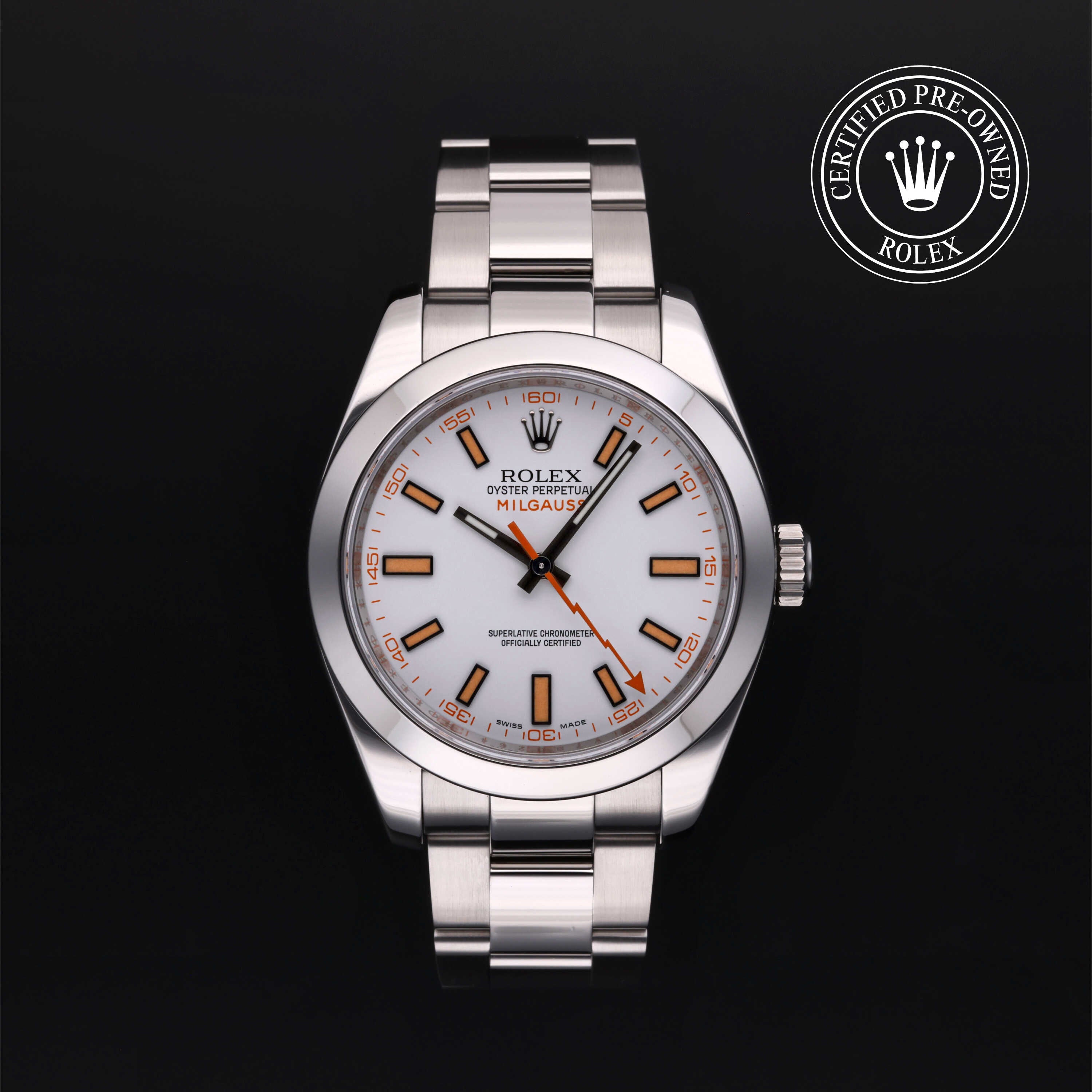 Rolex Certified Pre-Owned Milgauss M116400-0002 – Schwanke-Kasten