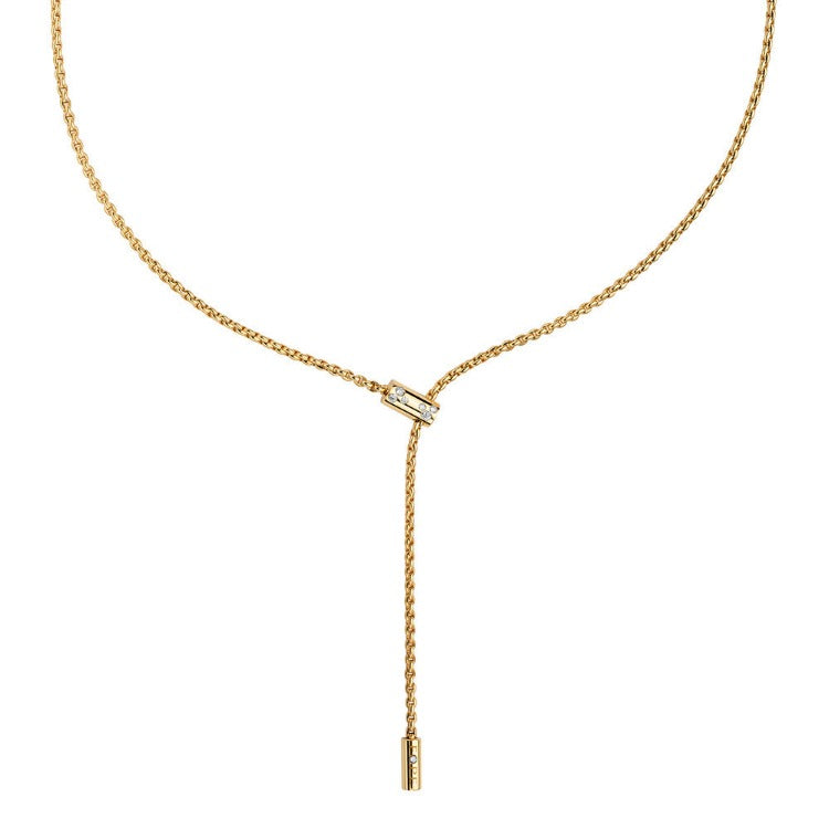 FOPE ARIA LARIAT NECKLACE YELLOW GOLD