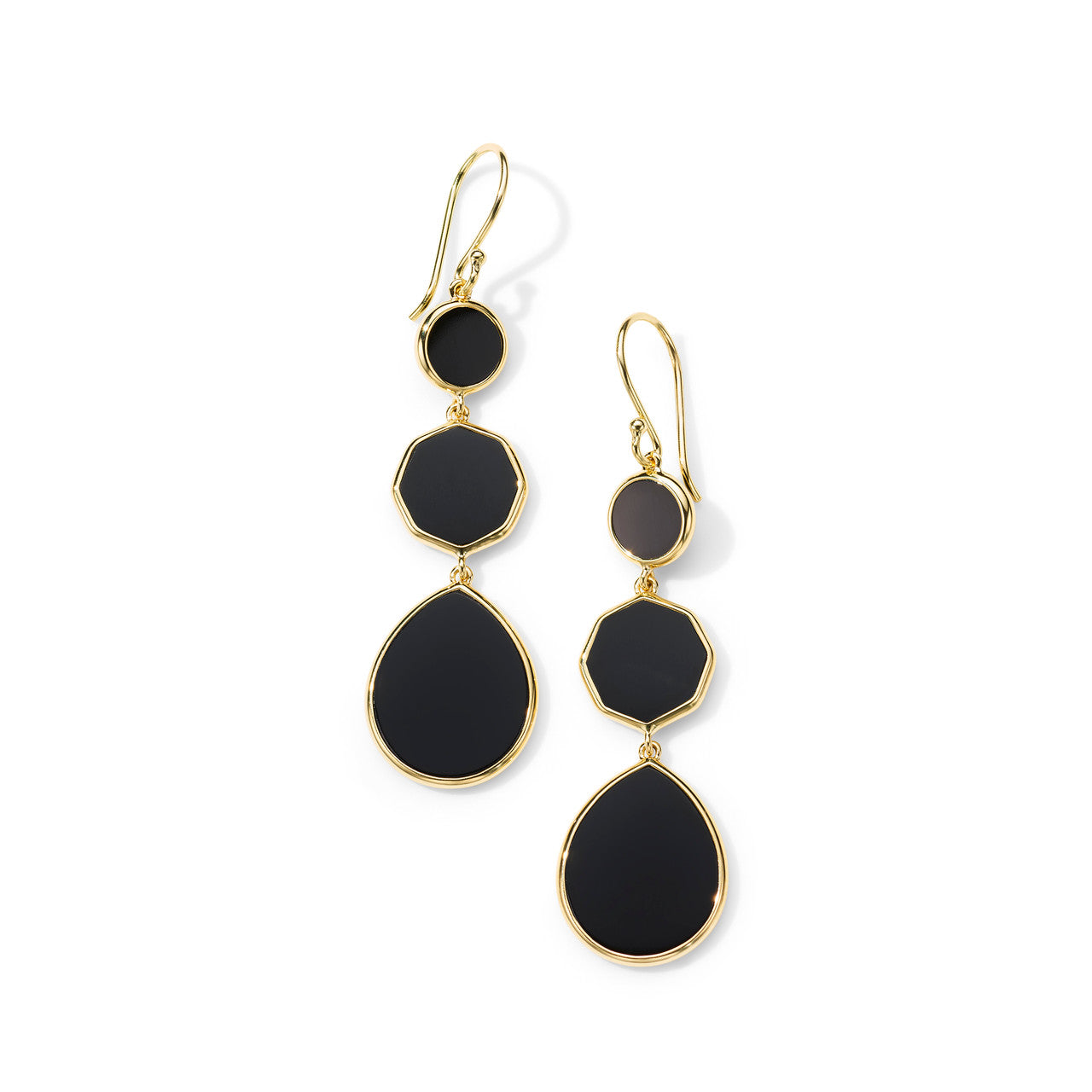 Small Crazy 8's Earrings in 18K Gold
