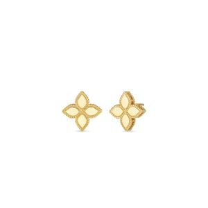 Medium Yellow Gold Roberto Coin Stud Earrings