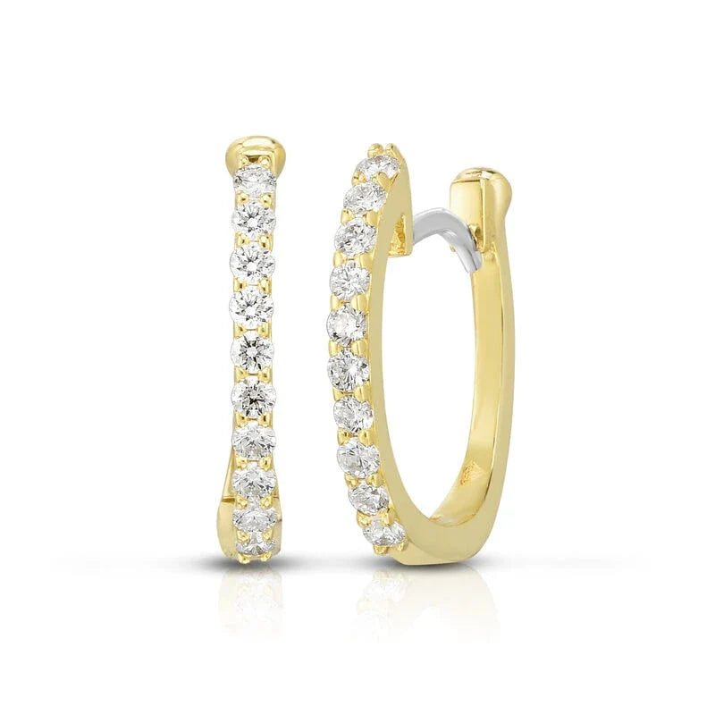 Perfect Diamond Hoops