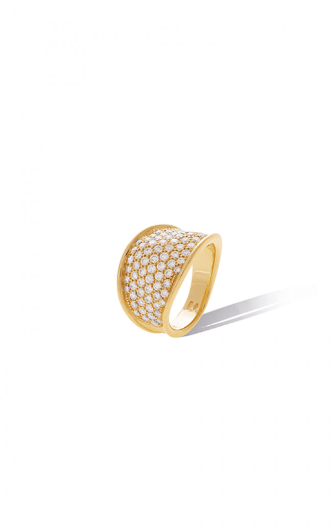 Marco Bicego Lunaria Diamond Ring in 18K Gold