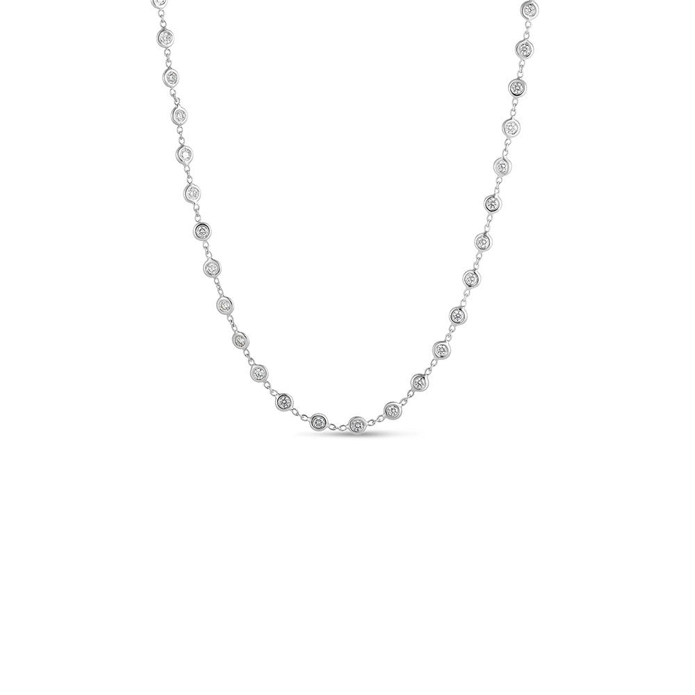 Diamond Station Necklace