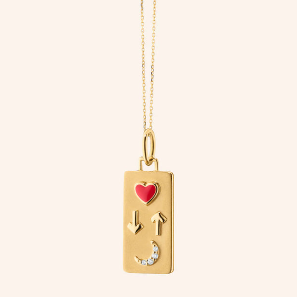I Love You To The Moon Pendant
