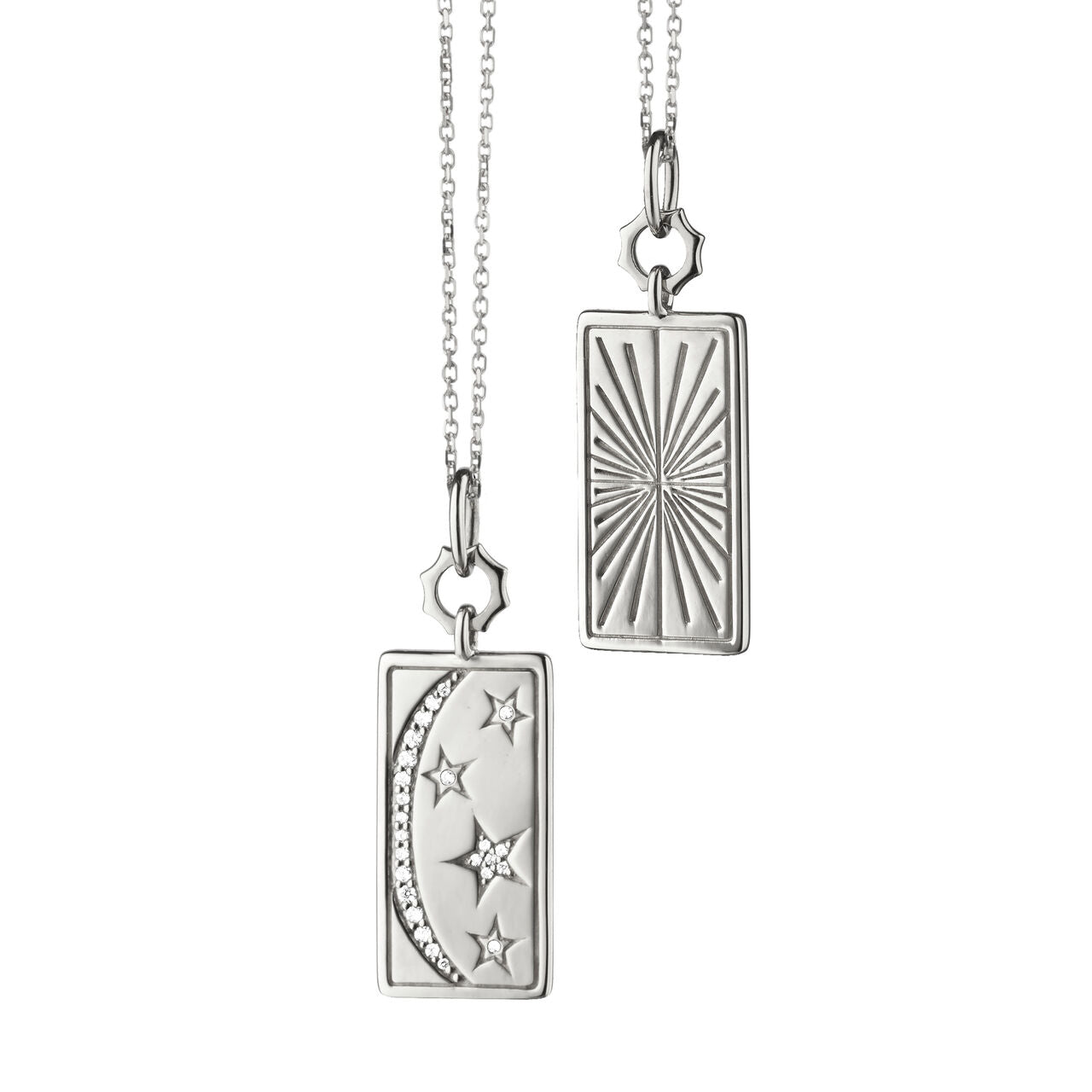 Sun, Moon, Star Rectangle Charm