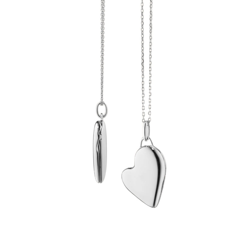 Petite Silver Heart Locket
