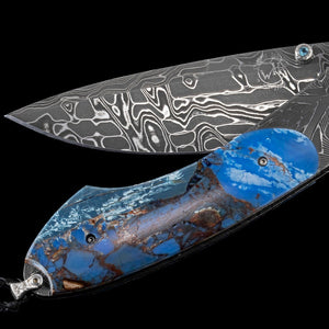 William Henry B12 Blue Fusion Pocket Knife