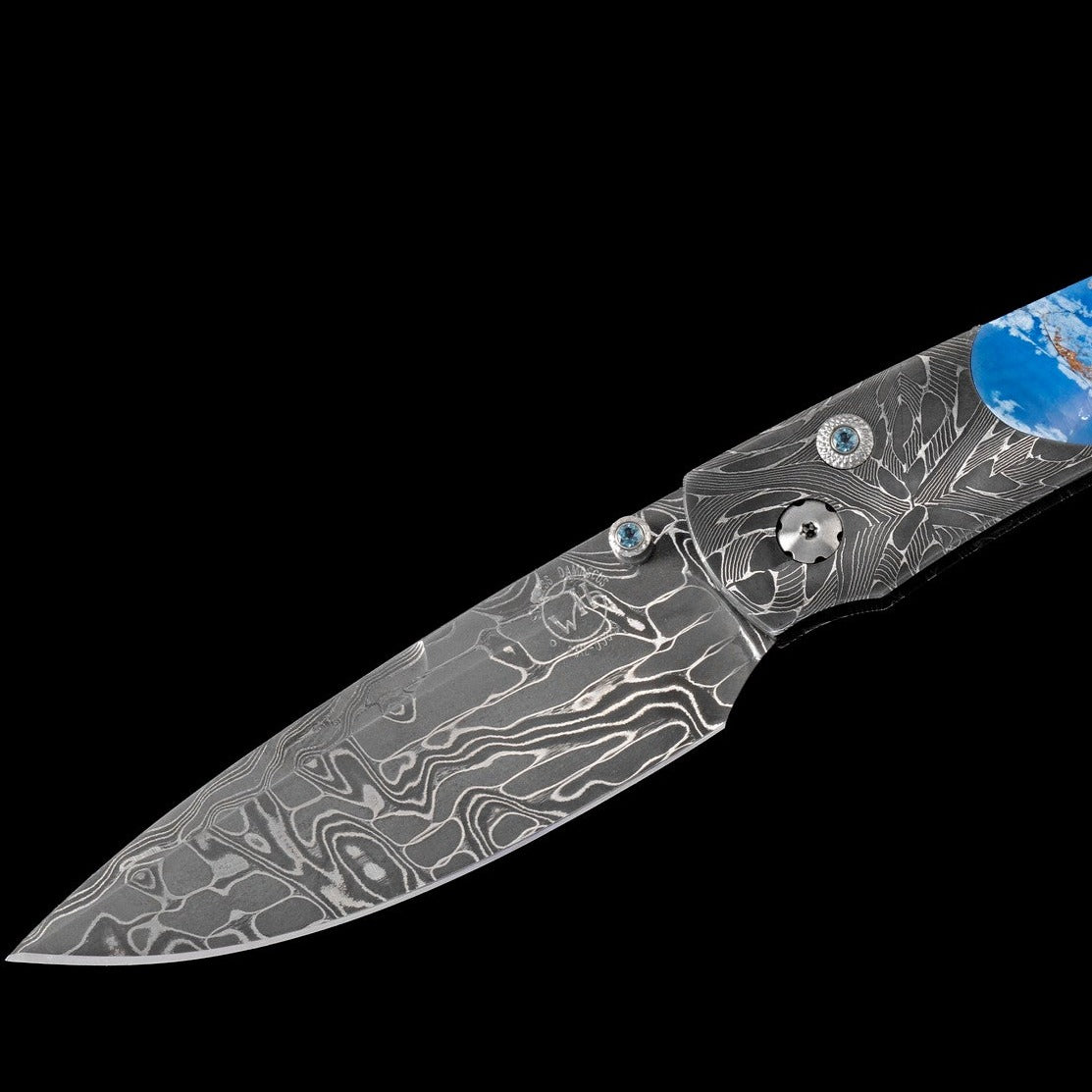 William Henry B12 Blue Fusion Pocket Knife