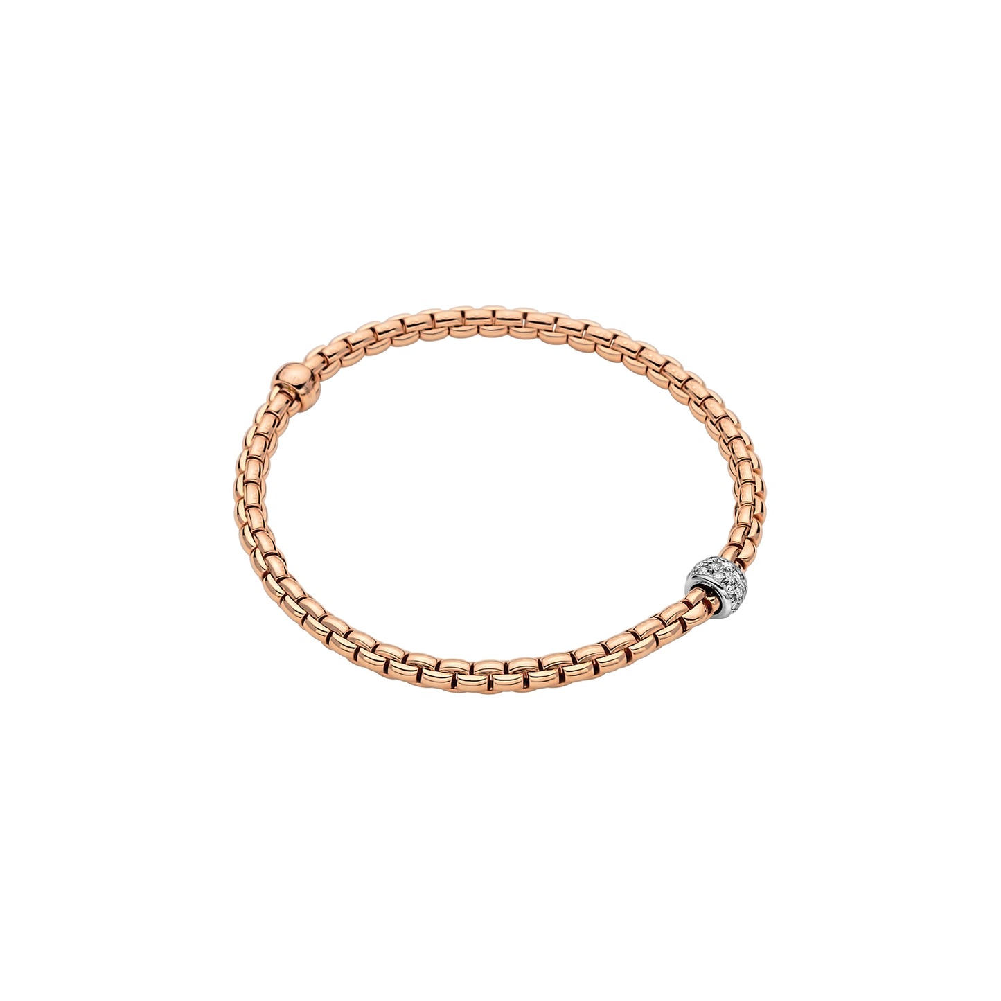 EKA Bracelet Round Diamond Rondel