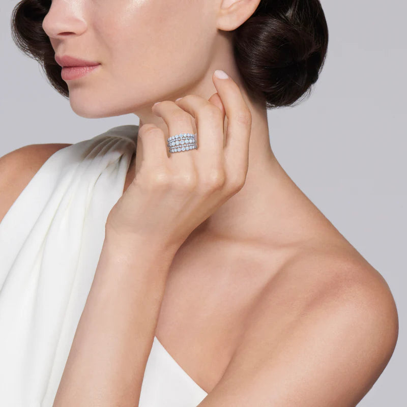 Lyric 5-Row Diamond Ring