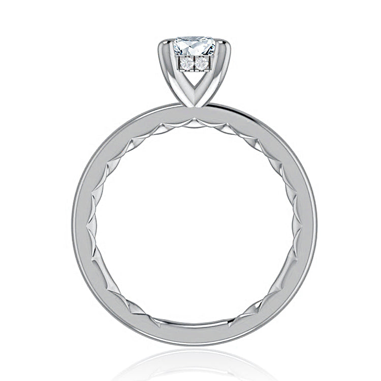 A Jaffe Radiant Cut Engagement Ring
