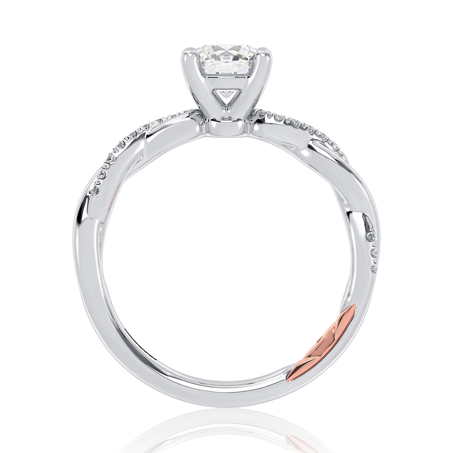 A Jaffe Crossover Engagement Ring
