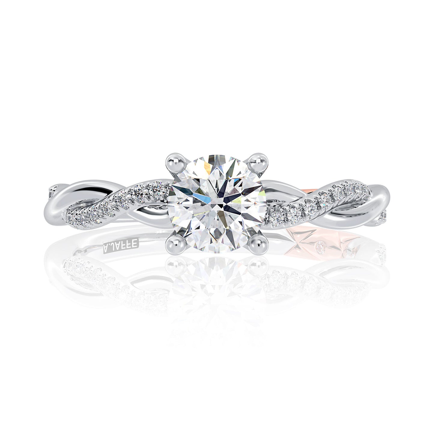 A Jaffe Crossover Engagement Ring