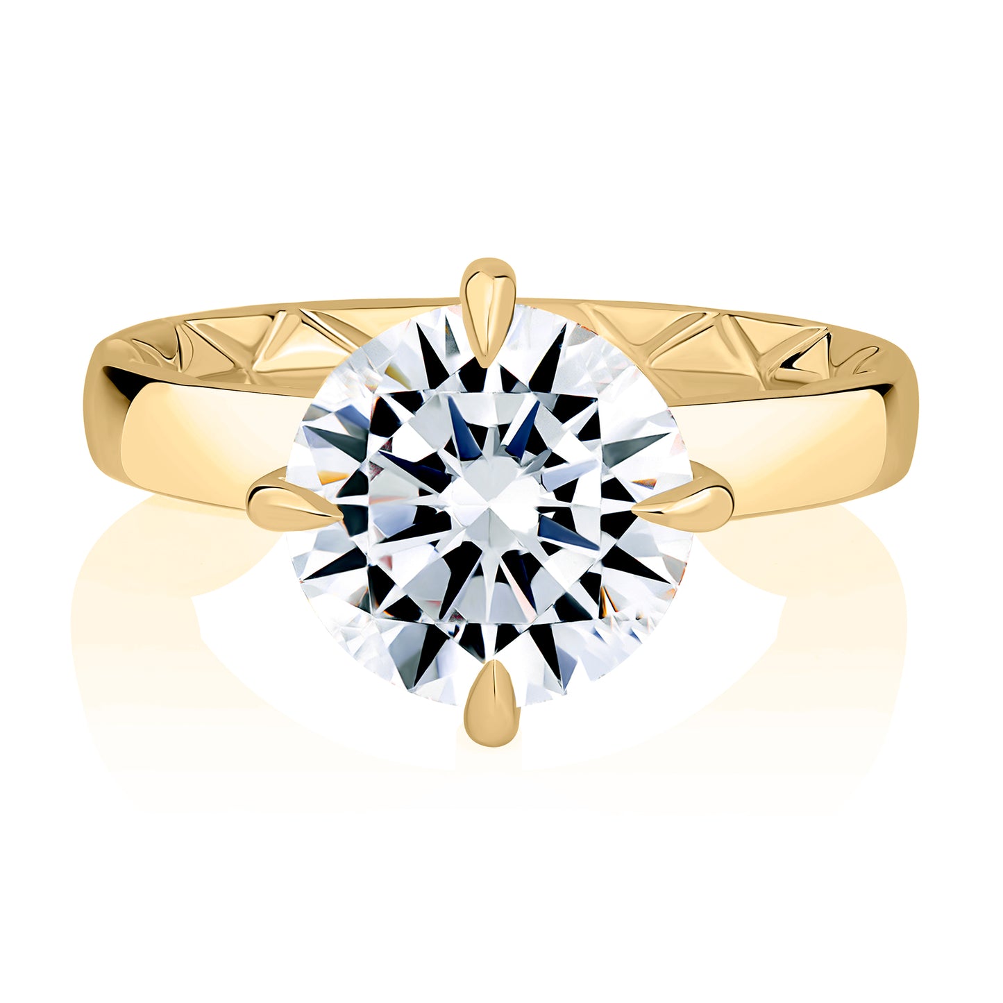 East-West Engagement RIng Setting