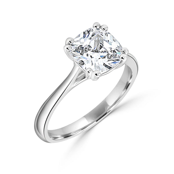 Solitaire Diamond Engagement Ring