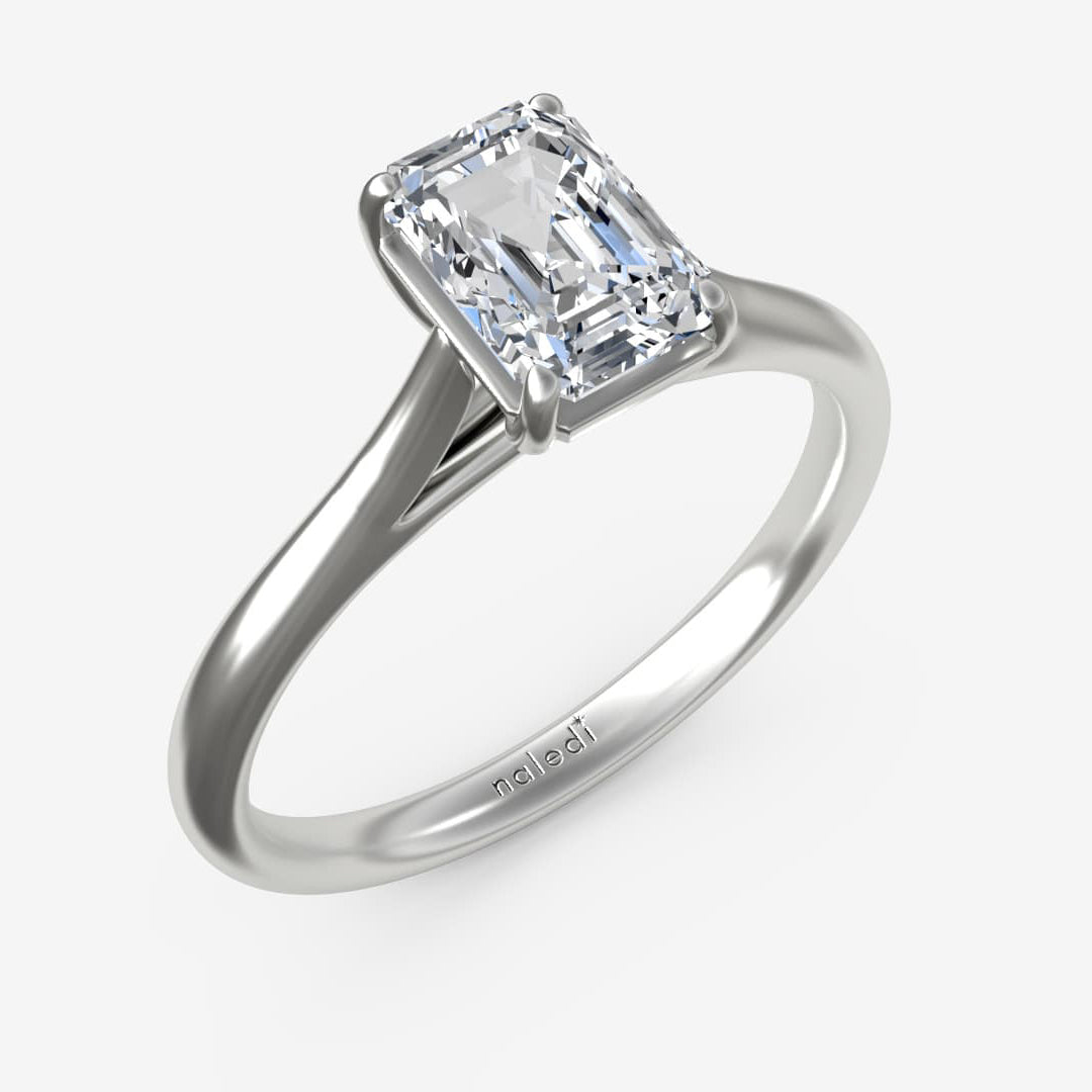 Solitaire Diamond Engagement Ring