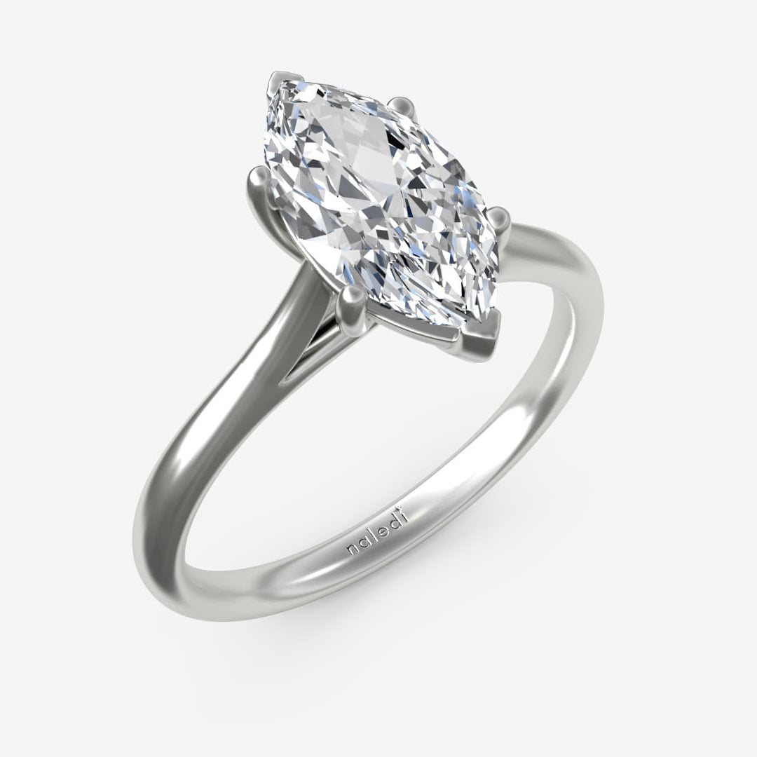 Solitaire Diamond Engagement Ring