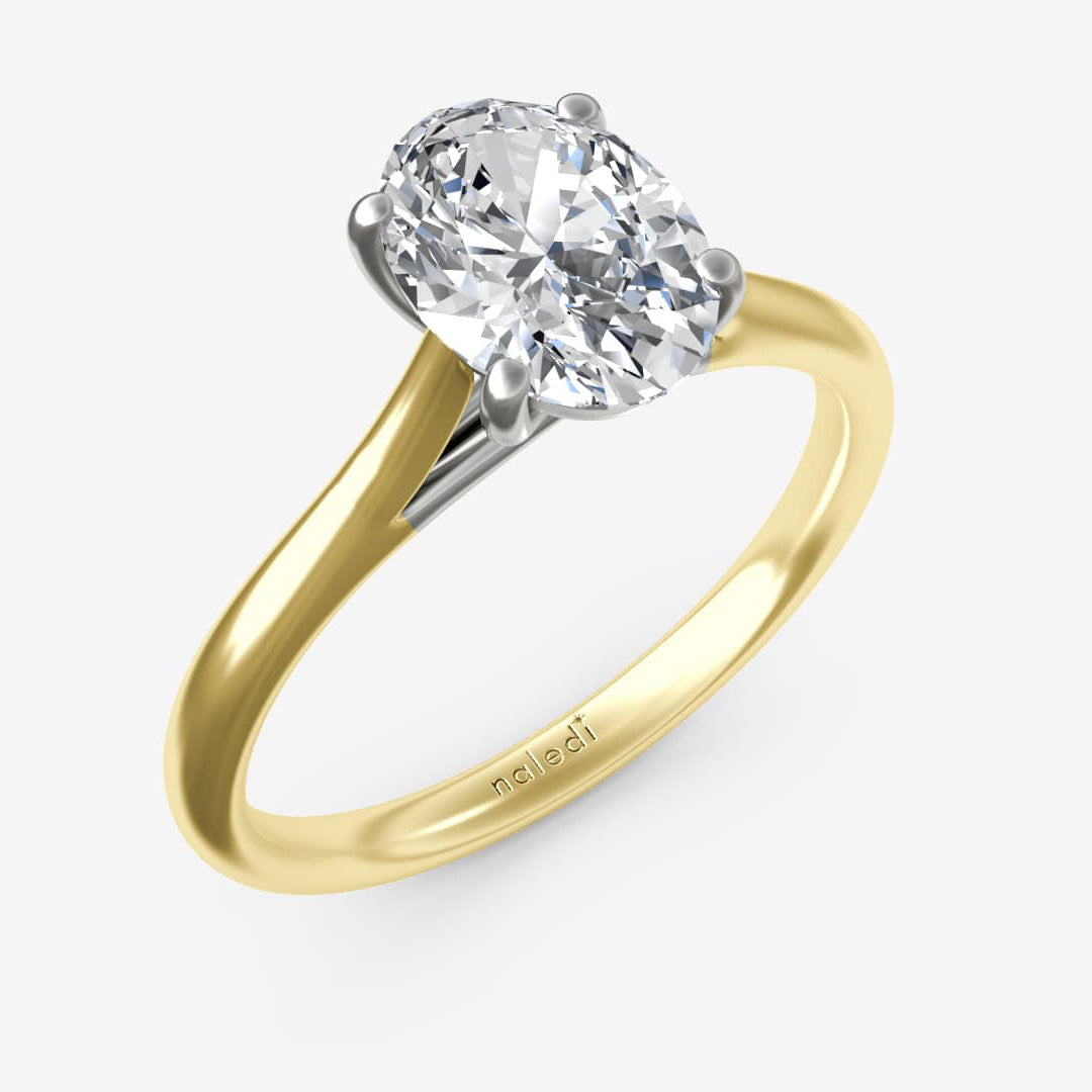 Solitaire Diamond Engagement Ring