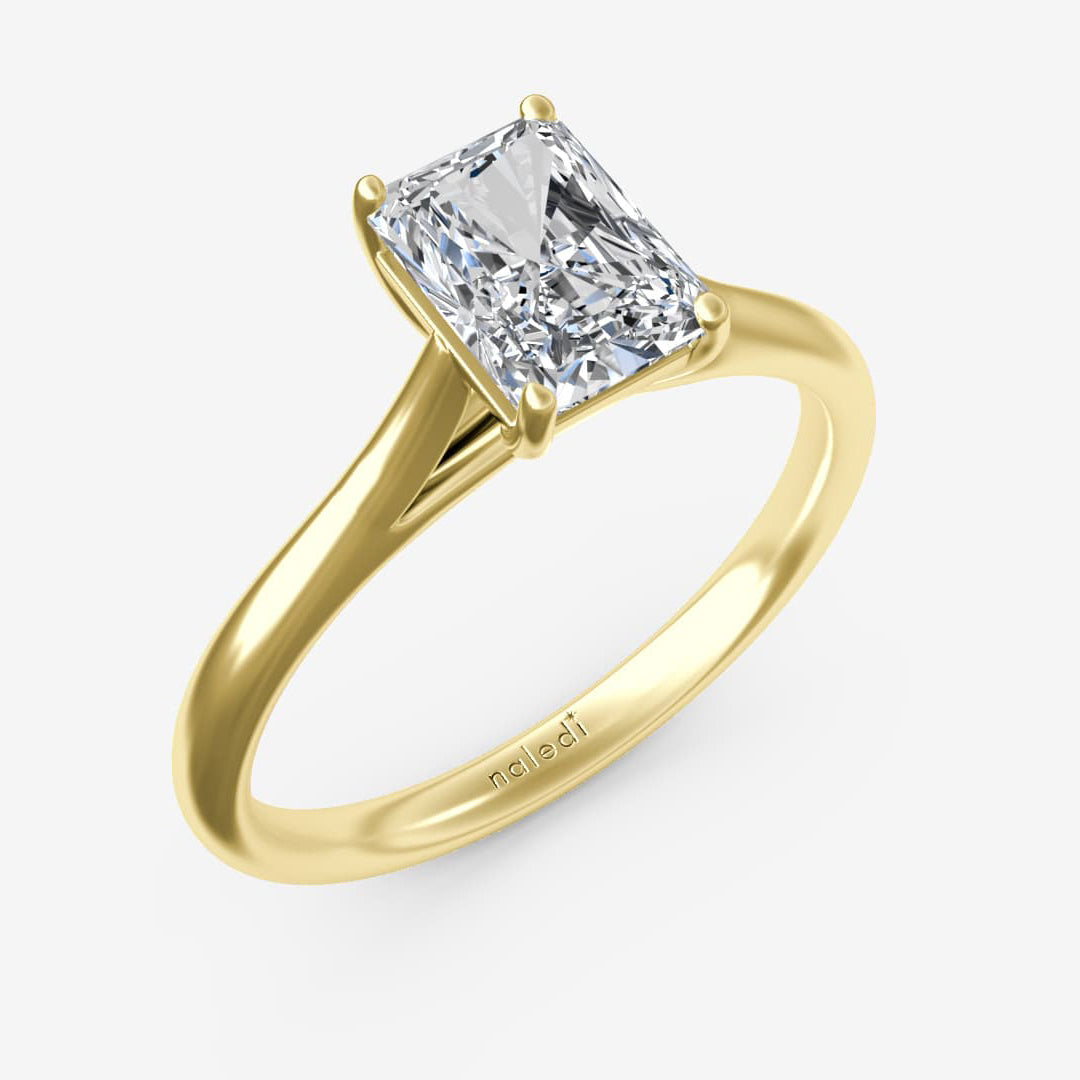 Solitaire Diamond Engagement Ring