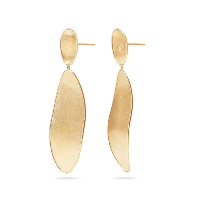 Marco Bicego Elongated Double Drop Lunaria Earrings