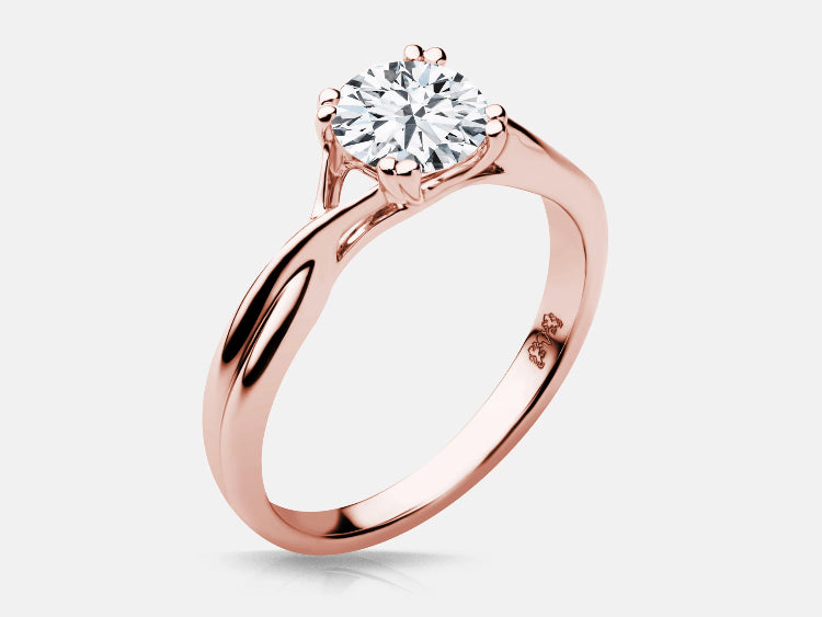 Rose Gold Madison Diamond Solitaire - Naledi