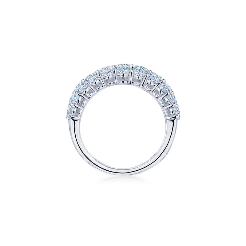 Lyric 5-Row Diamond Ring