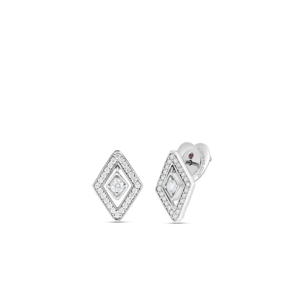 DIAMANTE DIAMOND STUD EARRINGS