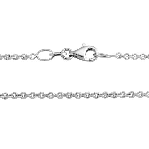 Sterling Silver Cable Chain Necklace