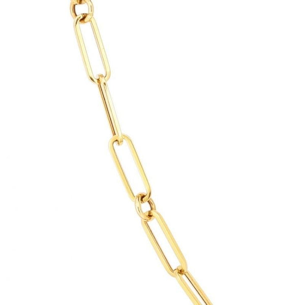 Paperlink Gold Clip Necklace