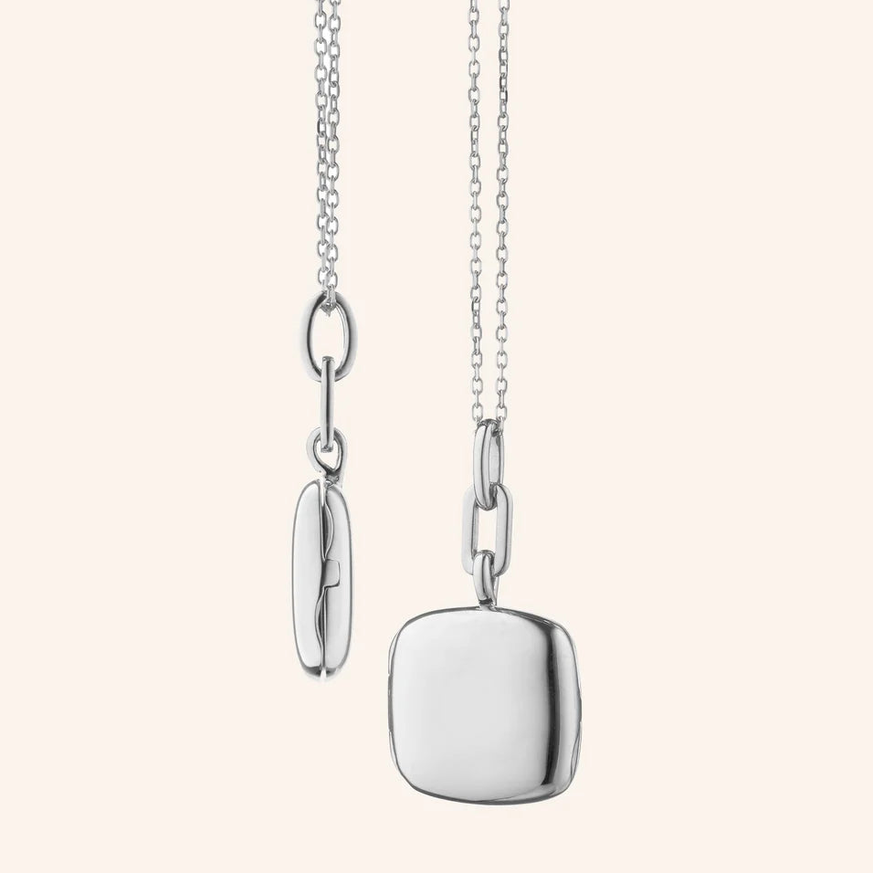 Cushion "Viv" Silver Locket