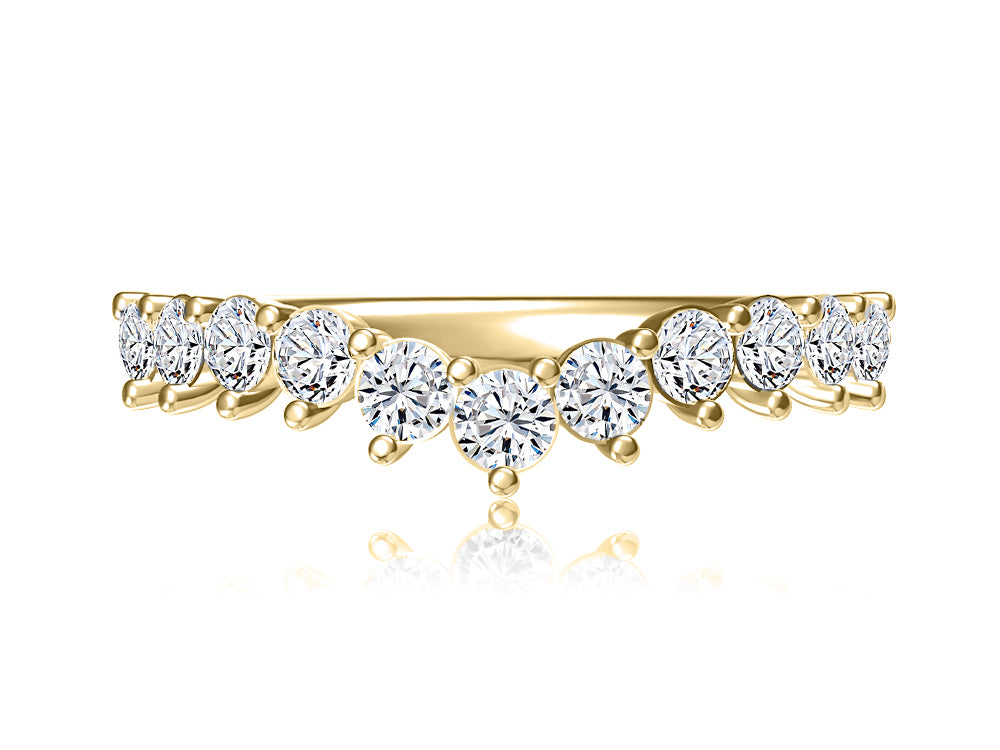 A Jaffe Chevron Diamond Band