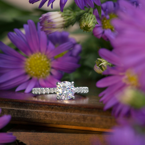 Adelaide Diamond Engagement Ring - Naledi