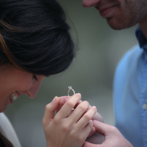 Adelaide Diamond Engagement Ring - Naledi