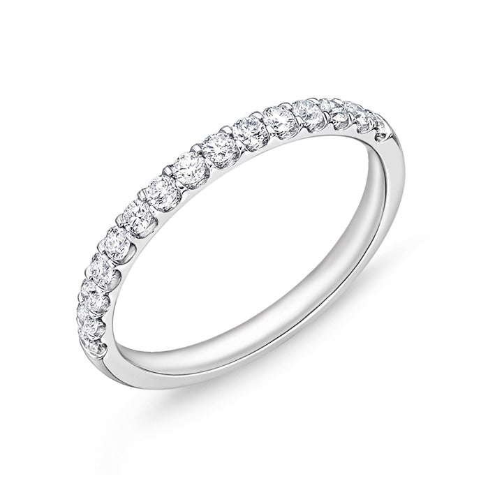 Odessa Diamond Yellow Gold Band .34ctw