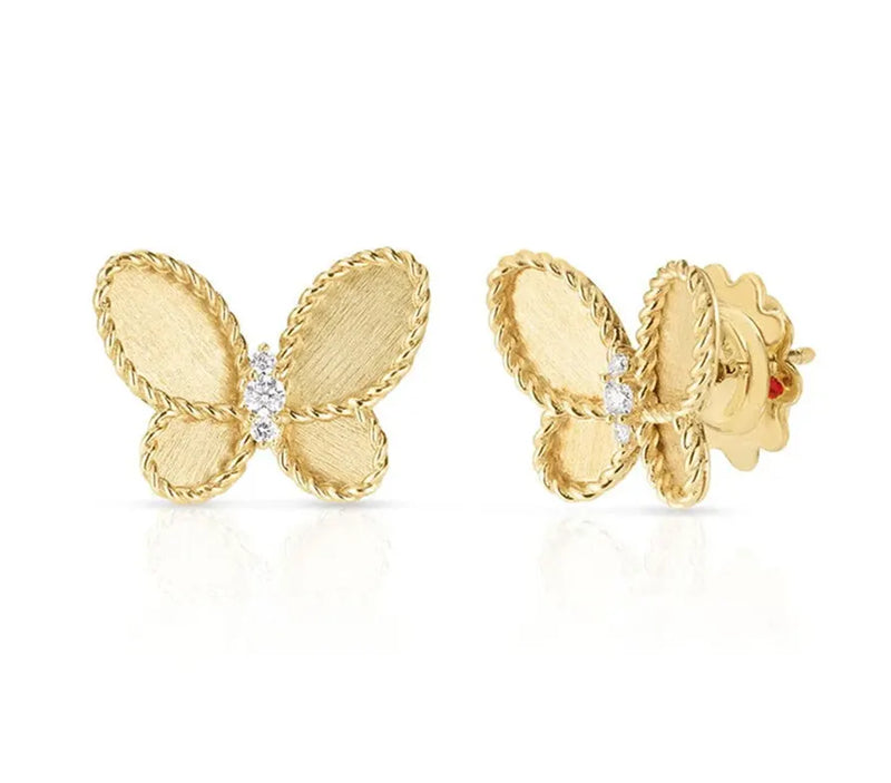 Petite Jasmine Butterfly Studs