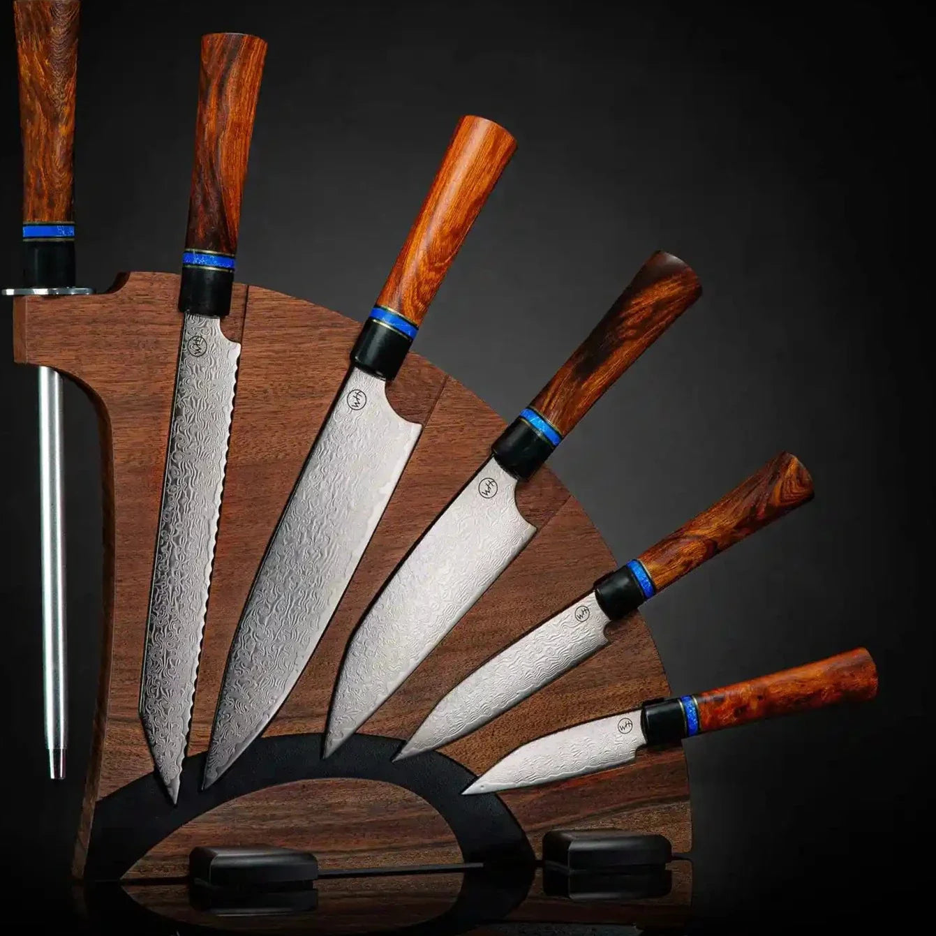 Kultro Gourmet Ironwood Chef Knife Set - K20-IRW