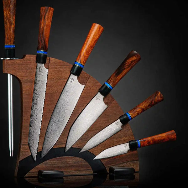 Kultro Gourmet Ironwood Chef Knife Set - K20-IRW