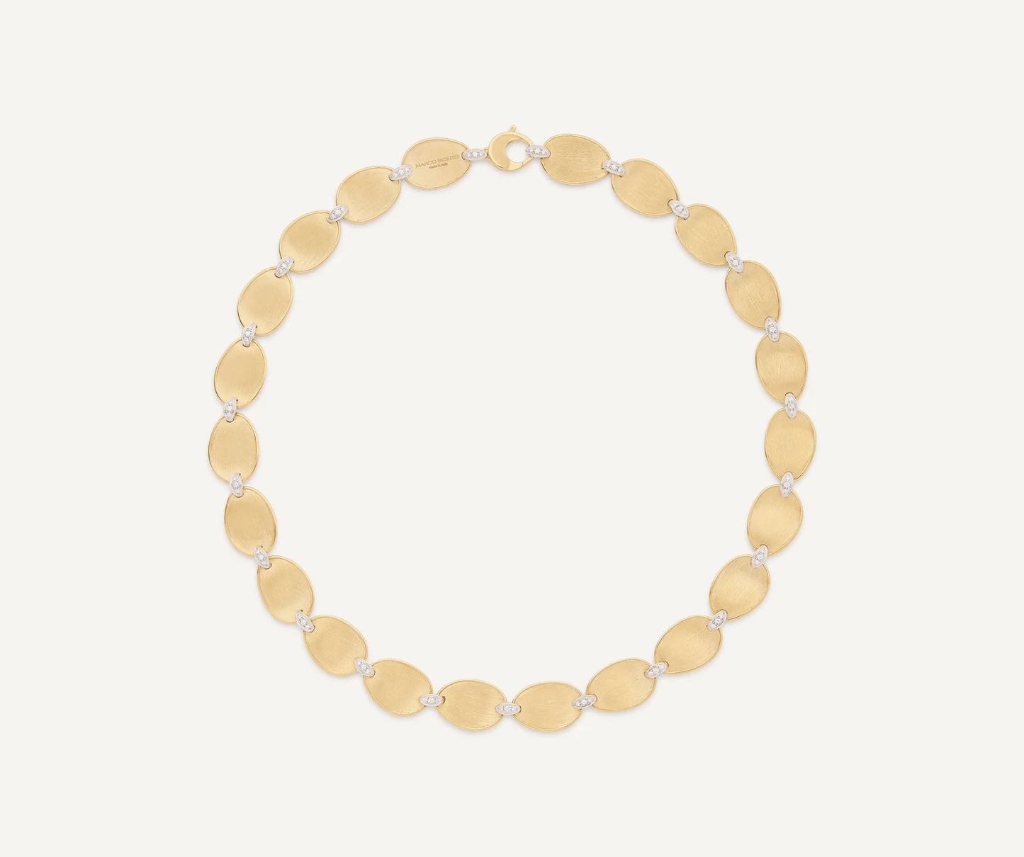Lunaria Gold Collar with Diamonds