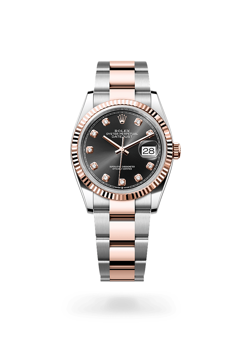 rolex Datejust in Everose Rolesor - combination of Oystersteel and Everose gold,  - Schwanke-Kasten Jewelers