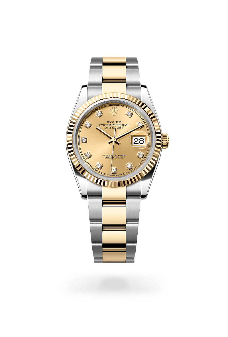 rolex Datejust in Yellow Rolesor - combination of Oystersteel and yellow gold,  - Schwanke-Kasten Jewelers