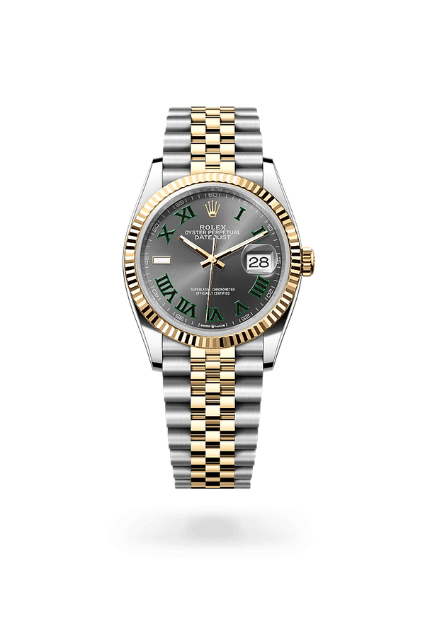 rolex Datejust in Yellow Rolesor - combination of Oystersteel and yellow gold, M126233-0035 - Schwanke-Kasten Jewelers