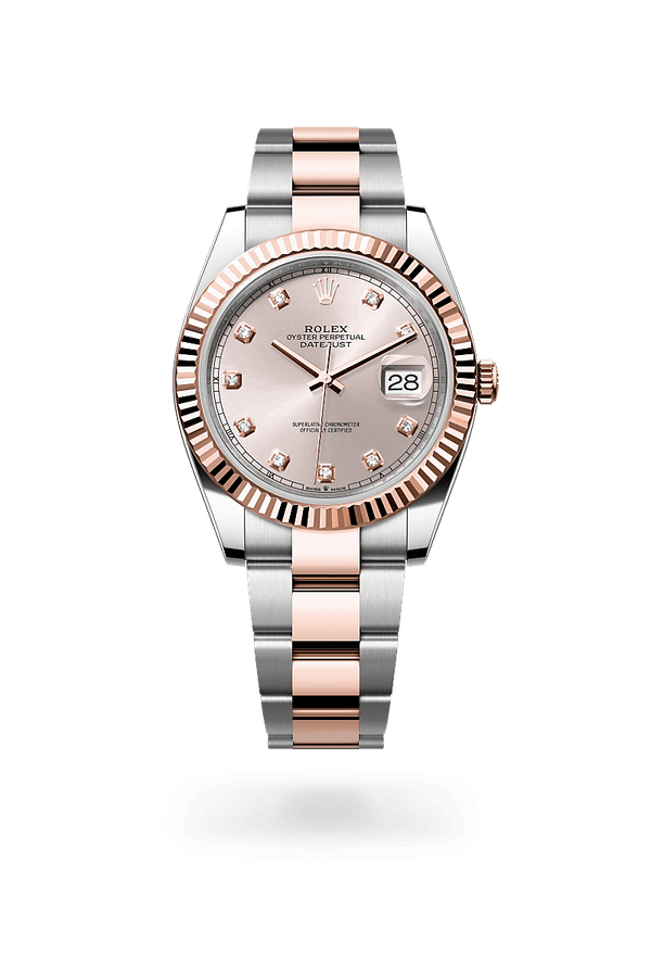 rolex Datejust in Everose Rolesor - combination of Oystersteel and Everose gold, M126331-0007 - Schwanke-Kasten Jewelers