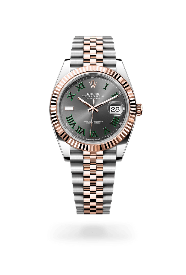 rolex Datejust in Everose Rolesor - combination of Oystersteel and Everose gold, M126331-0016 - Schwanke-Kasten Jewelers