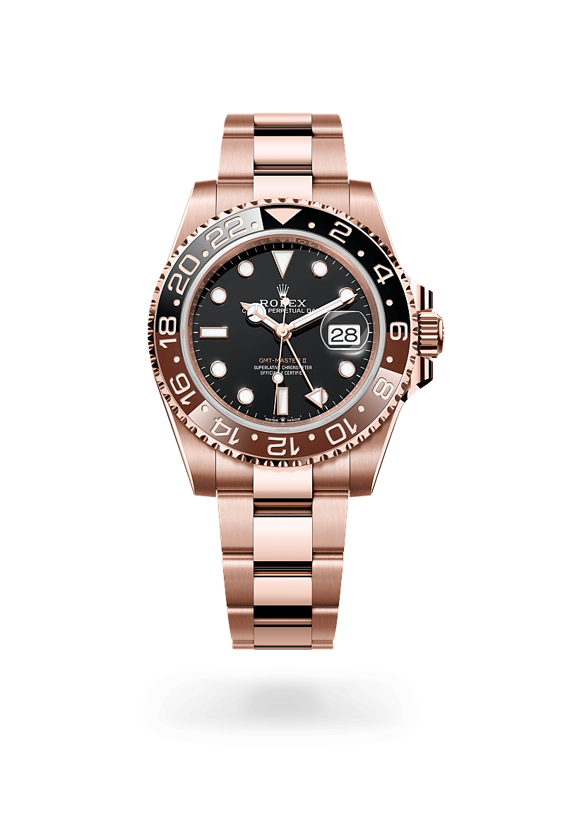 rolex GMT-Master II in 18 kt Everose gold,  - Schwanke-Kasten Jewelers