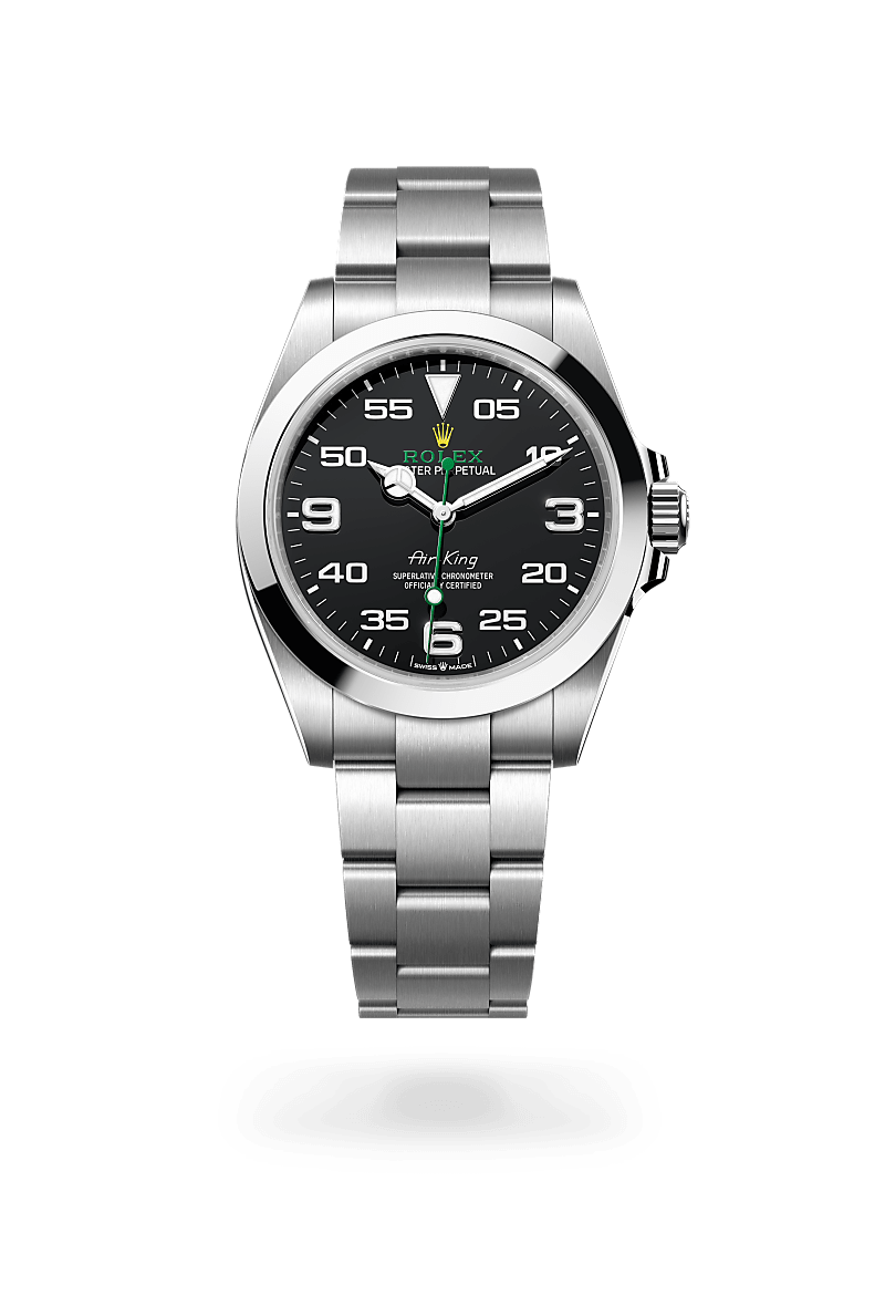 rolex Air-King in Oystersteel,  - Schwanke-Kasten Jewelers