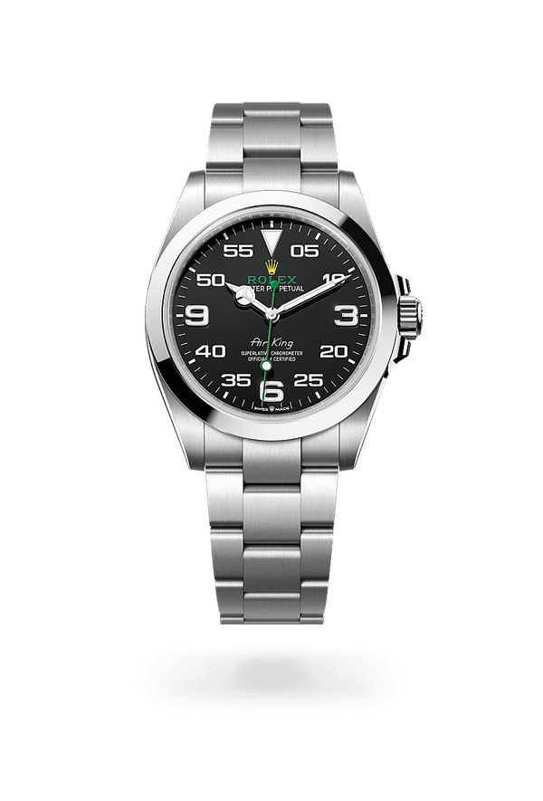 rolex Air-King in Oystersteel, M126900-0001 - Schwanke-Kasten Jewelers