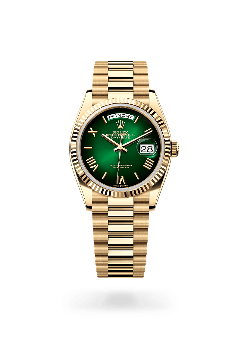 rolex Day-Date in 18 kt yellow gold,  - Schwanke-Kasten Jewelers